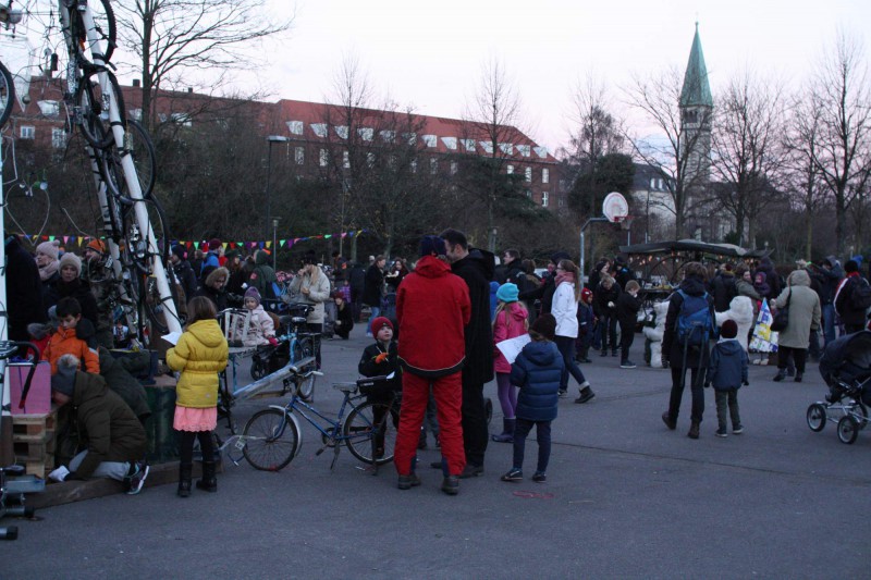 Juletræsfest i Enghaveparken på Vesterbro