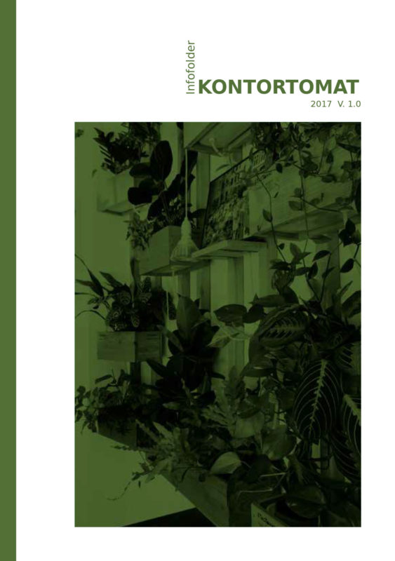 KontorTomat - Infofolder om luftrensende planter